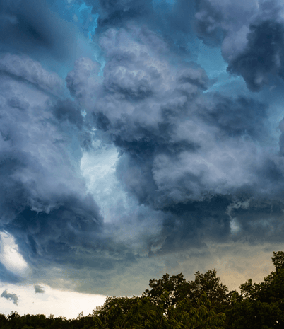 Storm clouds