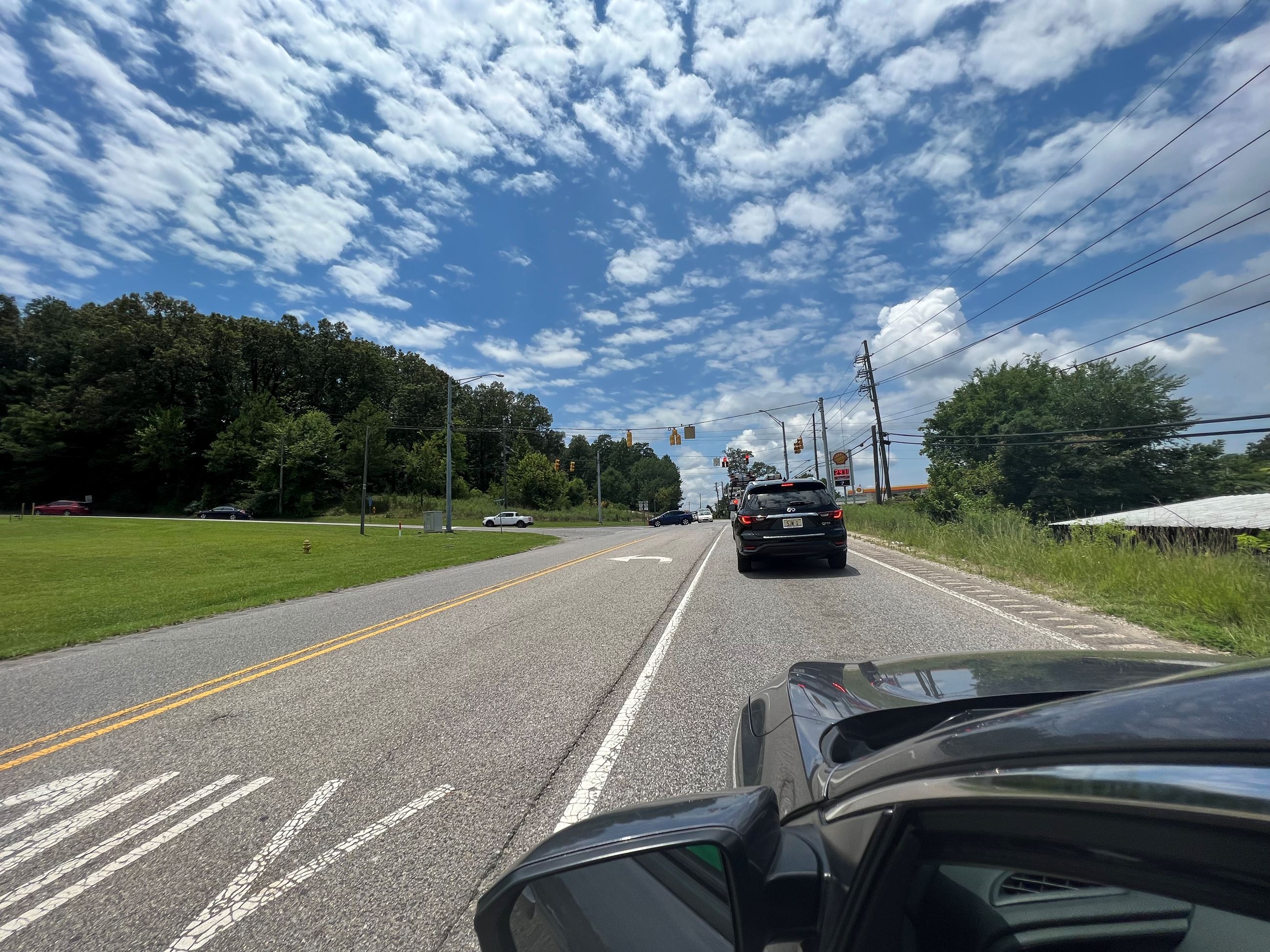 Hwy 261 headed toward Helena